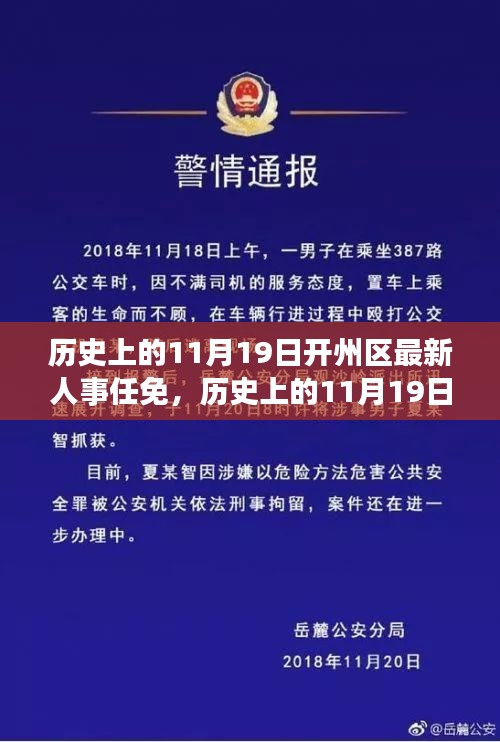 歷史上的11月19日開州區人事任免事件及其深遠影響多維解析