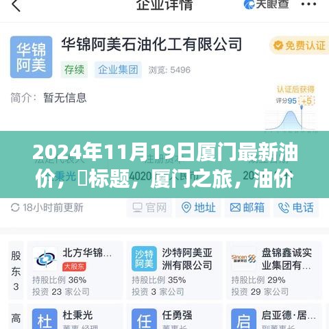 廈門油價更新與探索自然美景之旅，油價新篇章，內心平靜的藝術探索