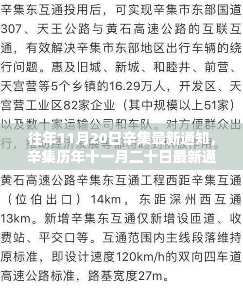 辛集歷年11月20日通知深度解析,背景、影響與地位探討