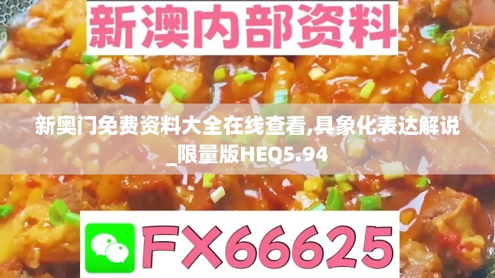 新奧門免費資料大全在線查看,具象化表達解說_限量版HEQ5.94