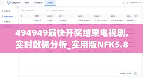 494949最快開獎結果電視劇,實時數(shù)據(jù)分析_實用版NFK5.8