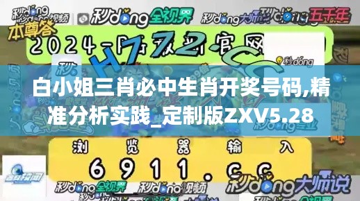 白小姐三肖必中生肖開獎號碼,精準分析實踐_定制版ZXV5.28