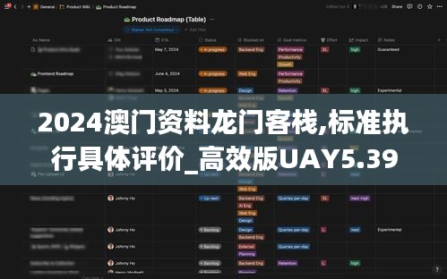 2024澳門(mén)資料龍門(mén)客棧,標(biāo)準(zhǔn)執(zhí)行具體評(píng)價(jià)_高效版UAY5.39