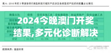 2024今晚澳門開獎結(jié)果,多元化診斷解決_全景版ECH5.36