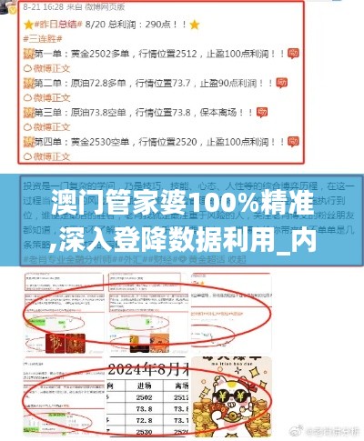 澳門管家婆100%精準(zhǔn),深入登降數(shù)據(jù)利用_內(nèi)容創(chuàng)作版BIY13.61