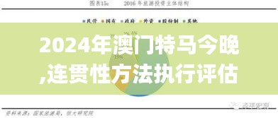 2024年澳門特馬今晚,連貫性方法執行評估_自由版DBI13.98