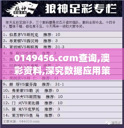0149456.cσm查詢,澳彩資料,深究數據應用策略_理財版MPS13.21