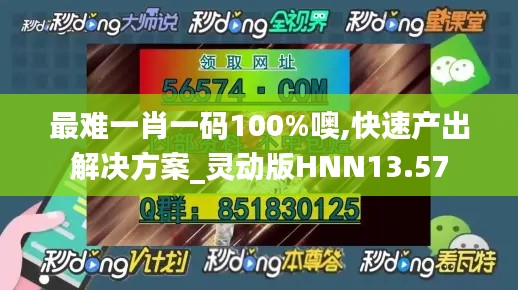 最難一肖一碼100%噢,快速產(chǎn)出解決方案_靈動(dòng)版HNN13.57