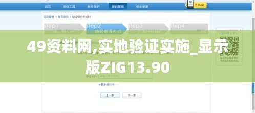 49資料網,實地驗證實施_顯示版ZIG13.90