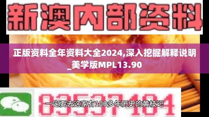 正版資料全年資料大全2024,深入挖掘解釋說明_美學版MPL13.90