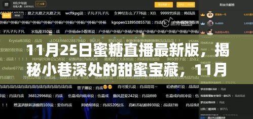 11月25日蜜糖直播最新版，探秘小巷甜蜜寶藏特色小店