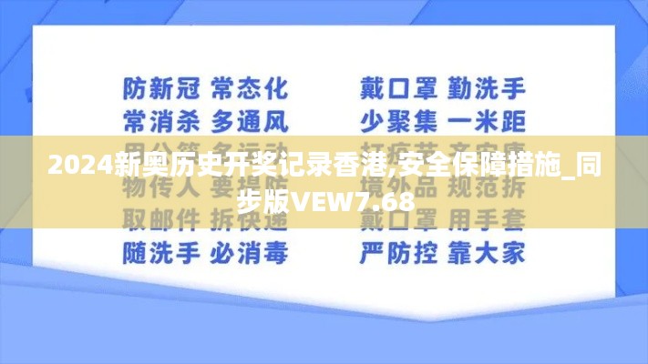 2024新奧歷史開獎記錄香港,安全保障措施_同步版VEW7.68