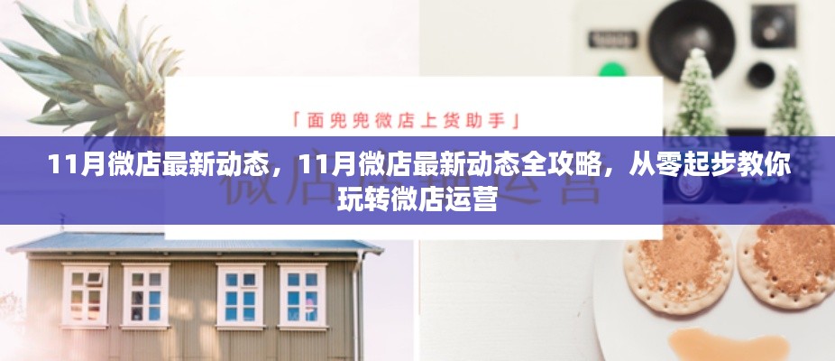 玩轉微店運營,揭秘最新動態與全攻略,十一月微店運營從零起步教學
