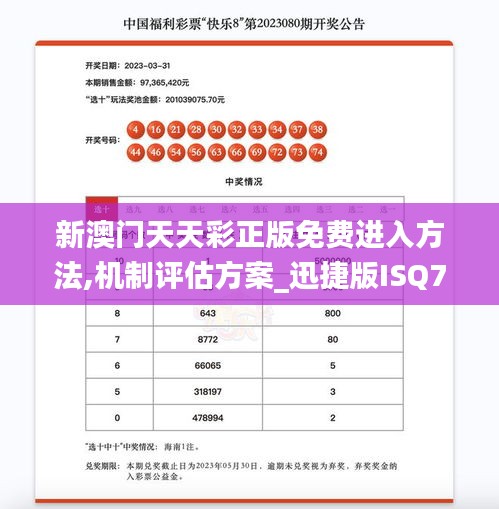 新澳門天天彩正版免費(fèi)進(jìn)入方法,機(jī)制評(píng)估方案_迅捷版ISQ7.58