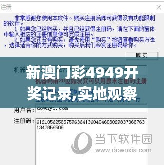 新澳門彩4949開獎記錄,實地觀察解釋定義_旗艦設備版JEN7.33