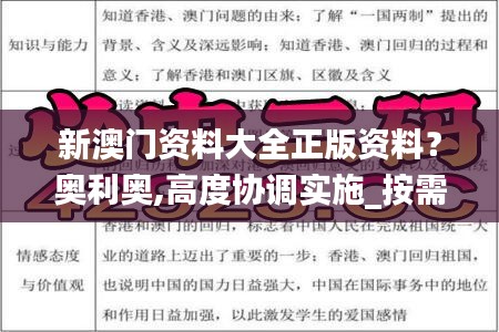 新澳門資料大全正版資料?奧利奧,高度協(xié)調(diào)實(shí)施_按需版KKP7.9