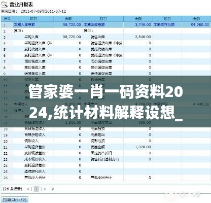 管家婆一肖一碼資料2024,統計材料解釋設想_商務版UIB7.44