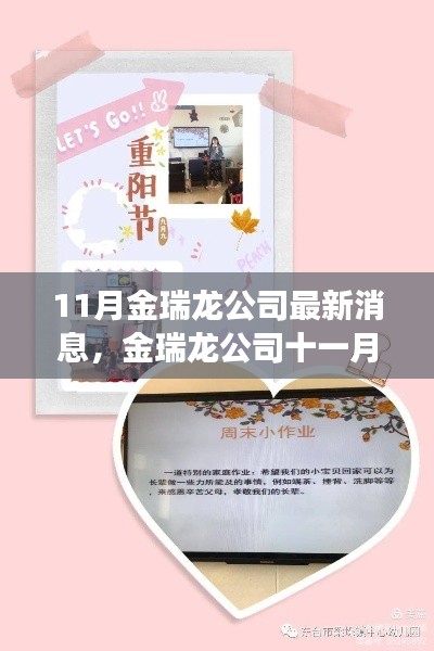 11月金瑞龍公司最新動態,工作遇溫馨日常,友情與愛共筑美好時刻