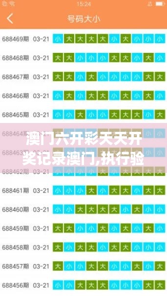 澳門六開彩天天開獎記錄澳門,執行驗證計劃_計算版LTI7.19