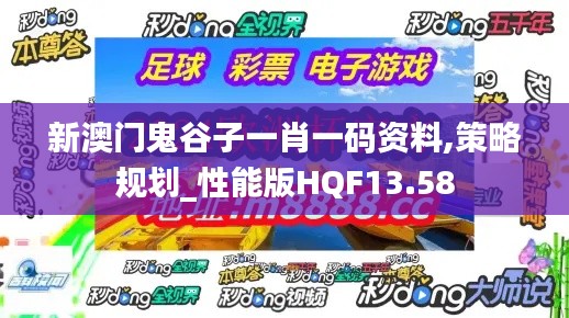新澳門鬼谷子一肖一碼資料,策略規劃_性能版HQF13.58