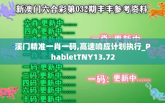 溪門精準一肖一碼,高速響應計劃執行_PhabletTNY13.72