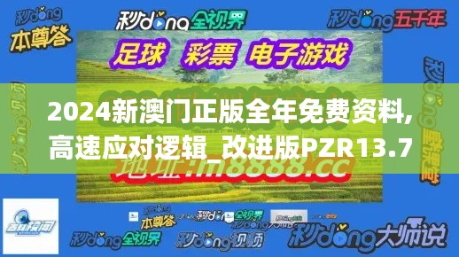 2024新澳門正版全年免費資料,高速應對邏輯_改進版PZR13.77