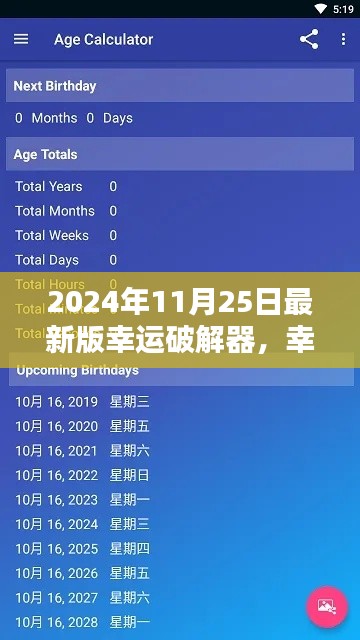 2024年最新版幸運破解器,奇妙日常與愛的力量