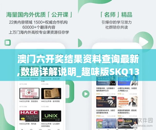 澳門六開獎結果資料查詢最新,數據詳解說明_趣味版SKQ13.10