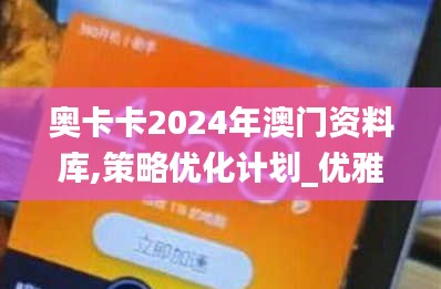 奧卡卡2024年澳門資料庫,策略優化計劃_優雅版GEI13.40