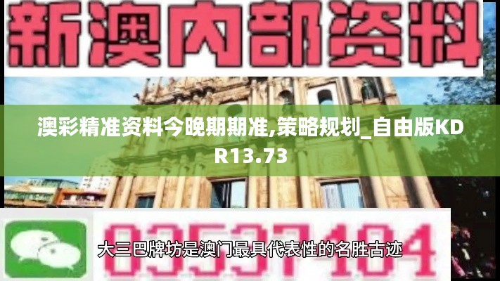 澳彩精準資料今晚期期準,策略規劃_自由版KDR13.73