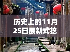 歷史上的11月25日,新式挖土探秘與小巷特色小店之旅