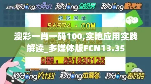 澳彩一肖一碼100,實地應用實踐解讀_多媒體版FCN13.35
