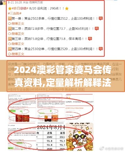 2024澳彩管家婆馬會傳真資料,定量解析解釋法_抓拍版XYE13.60
