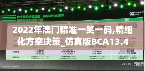 2022年澳門精準一笑一碼,精細化方案決策_仿真版BCA13.4