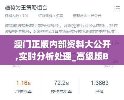 澳門正版內部資料大公開,實時分析處理_高級版BEL13.23