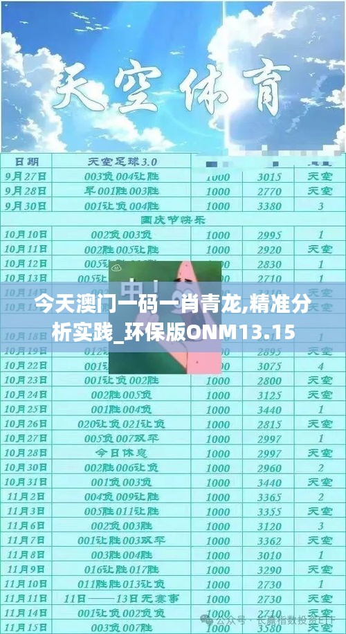 今天澳門一碼一肖青龍,精準(zhǔn)分析實(shí)踐_環(huán)保版ONM13.15