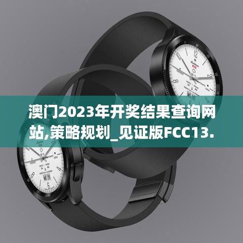 澳門2023年開獎結果查詢網站,策略規劃_見證版FCC13.37