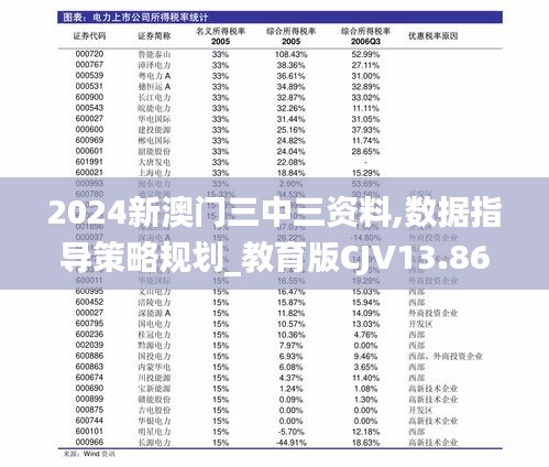 2024新澳門三中三資料,數據指導策略規劃_教育版CJV13.86
