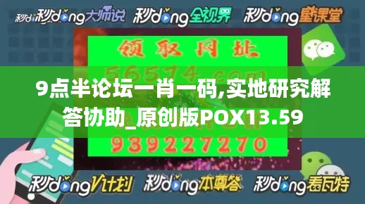 9點半論壇一肖一碼,實地研究解答協助_原創版POX13.59