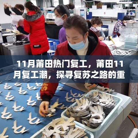 莆田11月復工潮,探尋復蘇之路的嶄新篇章
