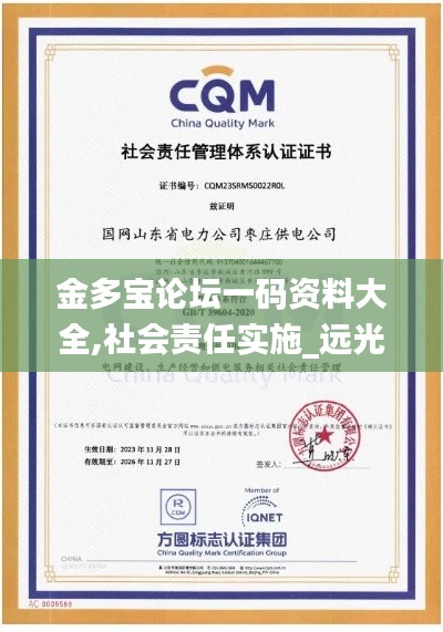 金多寶論壇一碼資料大全,社會責任實施_遠光版XUX32.780