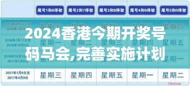 2024香港今期開獎號碼馬會,完善實施計劃_私人版QWB15.331