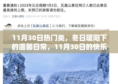 冬日暖陽下的溫馨日常，11月30日的快樂時光