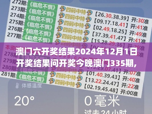 澳門六開獎結(jié)果2024年12月1日開獎結(jié)果問開獎今晚澳門335期,全方位操作計劃_UFV21.930尋找版