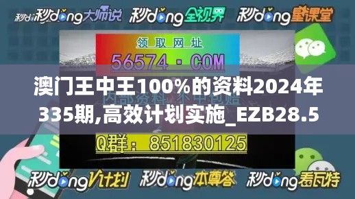 澳門王中王100%的資料2024年335期,高效計劃實施_EZB28.582動感版