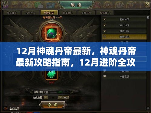 12月神魂丹帝進階全攻略,最新指南與攻略匯總