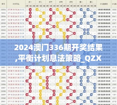2024澳門336期開獎結(jié)果,平衡計劃息法策略_QZX93.538緊湊版