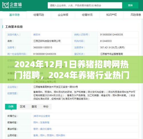 2024年養豬行業熱門招聘趨勢分析與招聘網熱門職位一覽