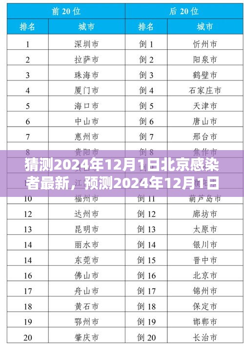 2024年12月1日北京感染者預(yù)測(cè)與應(yīng)對(duì)策略,未來趨勢(shì)分析及最新情況分析