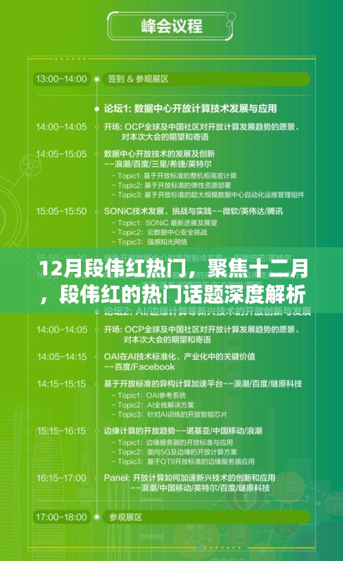 深度解析,段偉紅十二月熱門話題聚焦